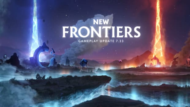 Dota 2 New Frontiers artwork.
