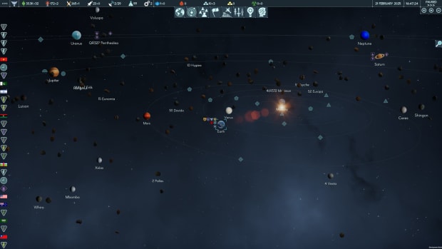 Terra Invicta screenshot.