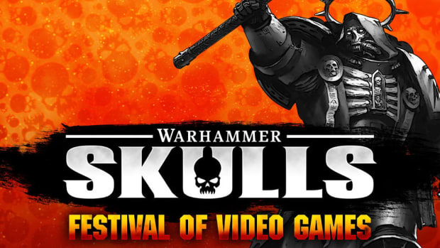 Warhammer Skulls poster.