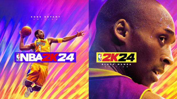NBA 2K24 Kobe Bryant cover art.