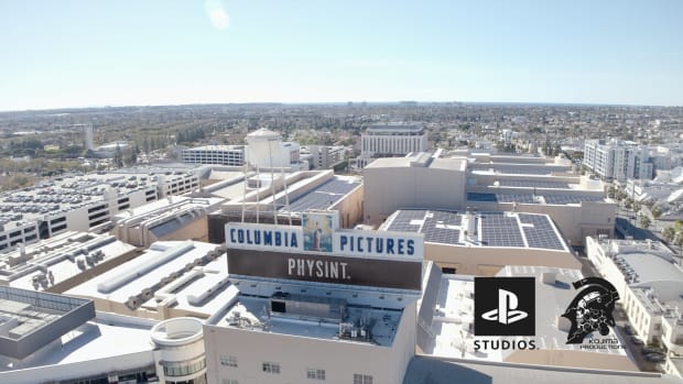 Photo of the Columbia Pictures studio.