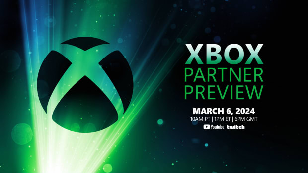 Xbox Partner Preview announcement poster.