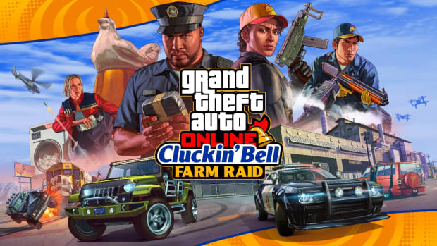 GTA Online Cluckin' Bell Raid key art