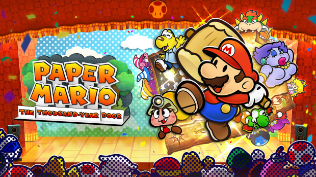 Key art for Paper Mario The Thousand Year Door remake