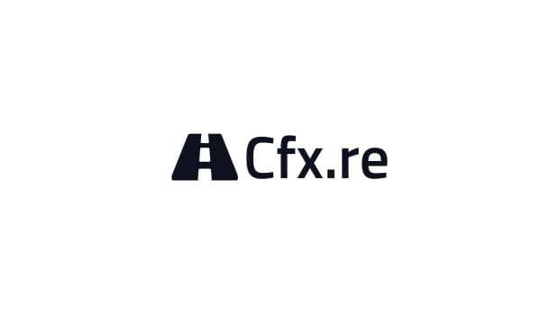 Logo of Cfx.re on white background.