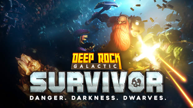 Deep Rock Galactic: Survivor keyart.