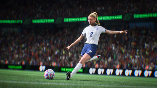 England women's soccer team player Leah Williamson in EA FC 24.