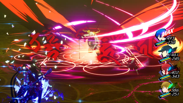 Persona 3 Reload combat screenshot
