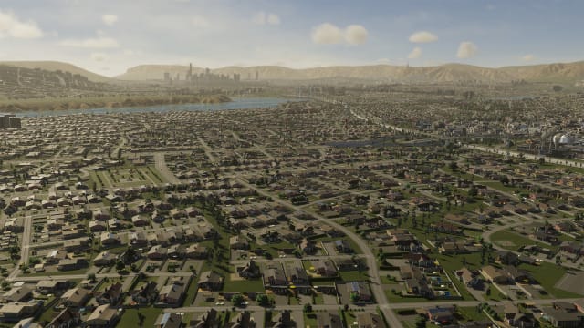 Cities: Skylines 2 screenshot of a large city.