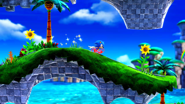 Sonic Superstars Sonic running