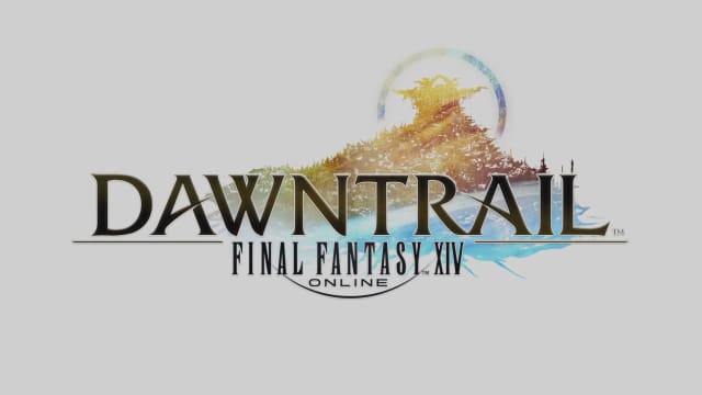 Final Fantasy 14 Dawntrail logo.