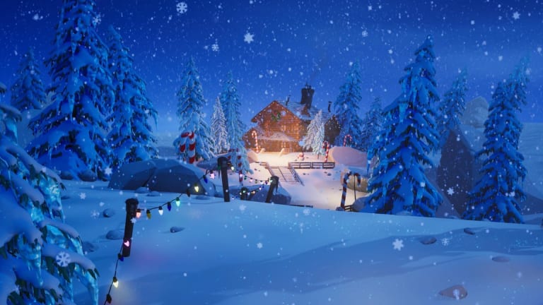 Fortnite Winterfest challenges: How to hide in a giant snowball
