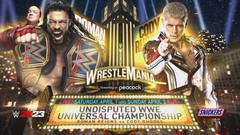 We used WWE 2K23 to predict every WrestleMania 39 match