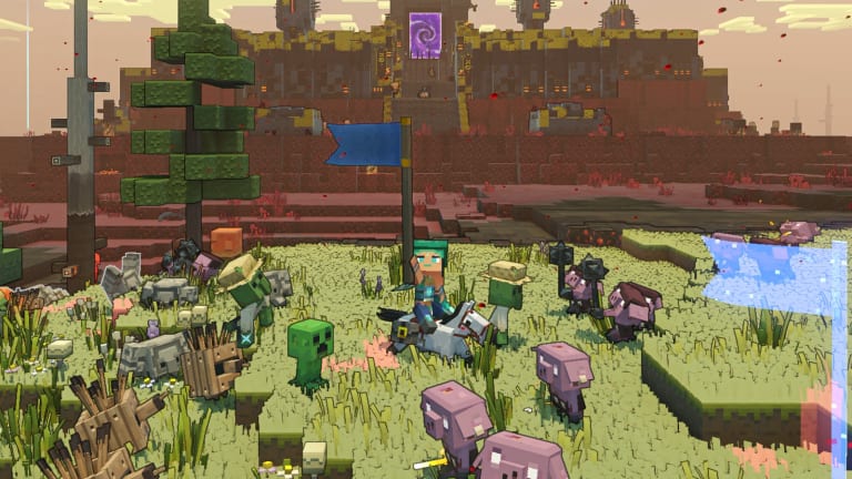 Minecraft Legends: how to destroy Horde of the Bastion portals