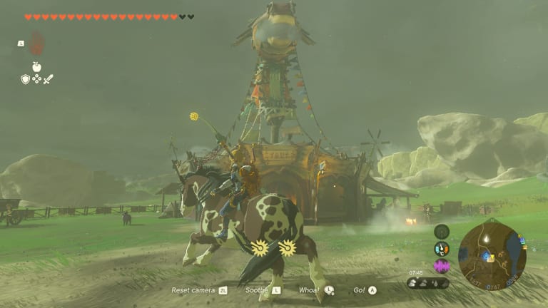 Zelda Tears of the Kingdom: How to catch and register a horse