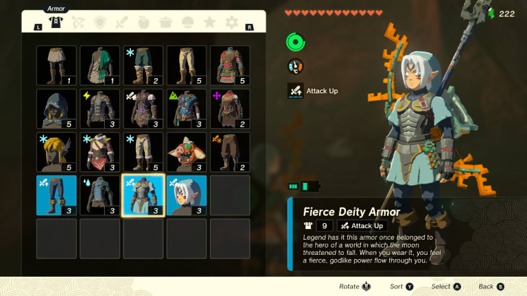 Zelda Tears of the Kingdom: how to get the Fierce Deity armor