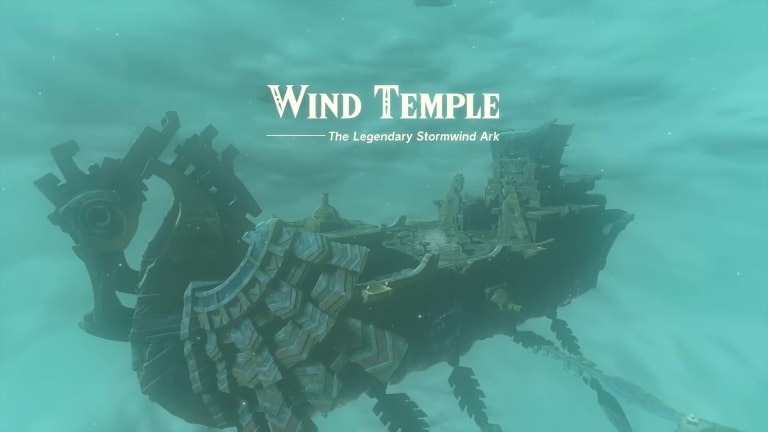 Zelda Tears of the Kingdom: Full Wind Temple walkthrough