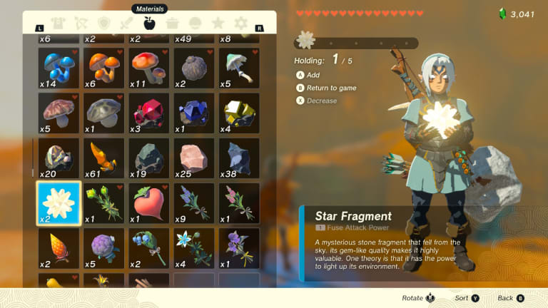Zelda Tears of the Kingdom: how to get Star Fragments