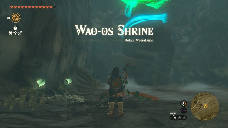 Zelda Tears of the Kingdom: The White Bird’s Guidance Wao-os Shrine guide