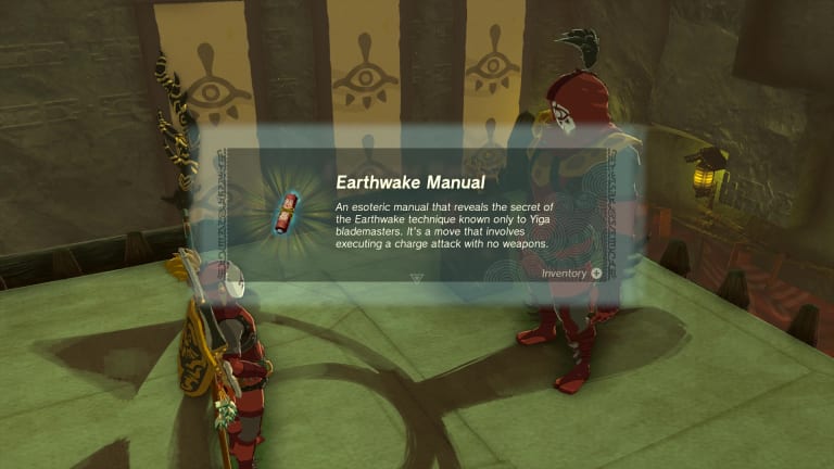 Zelda Tears of the Kingdom: How to unlock the Earthwake Manual and Lightning Helm