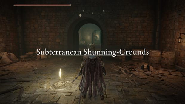 Elden Ring Subterranean Shunning-Grounds screenshot.