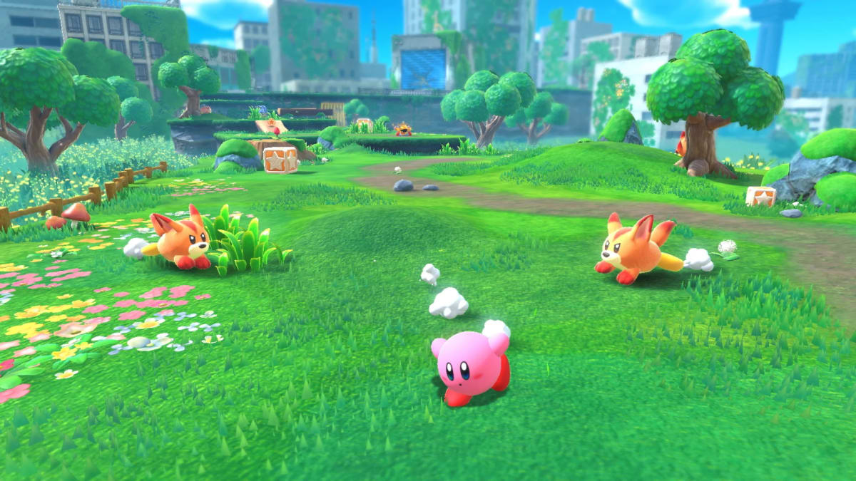 Nintendo announces demo for Kirby and the Forgotten Land - My