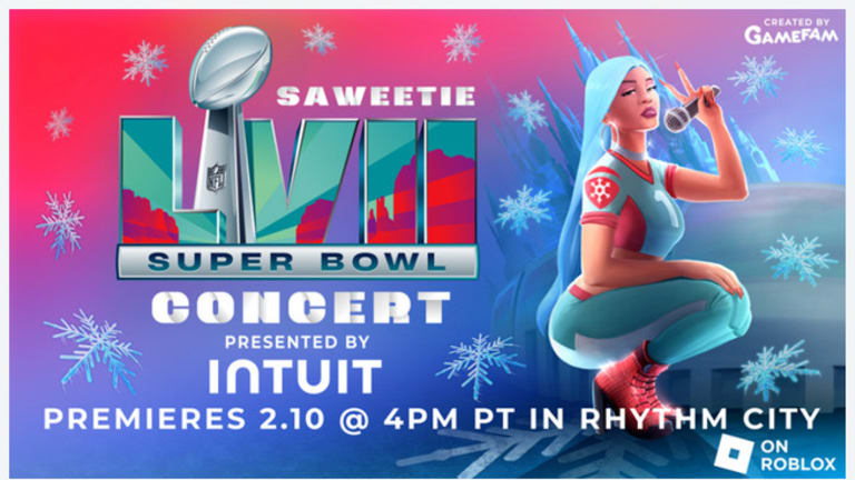 NFL and Roblox partner up for Saweetie concert