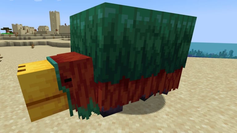 Minecraft update 1.20 features the Sniffer, a new type of mob
