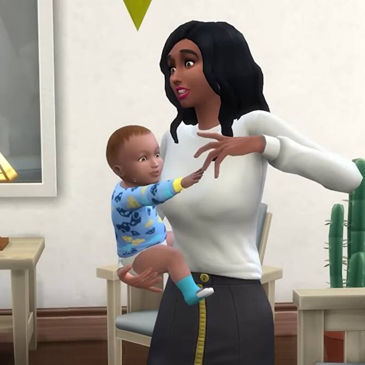 The Sims 4 Infants CAS: Customize Your Infants!