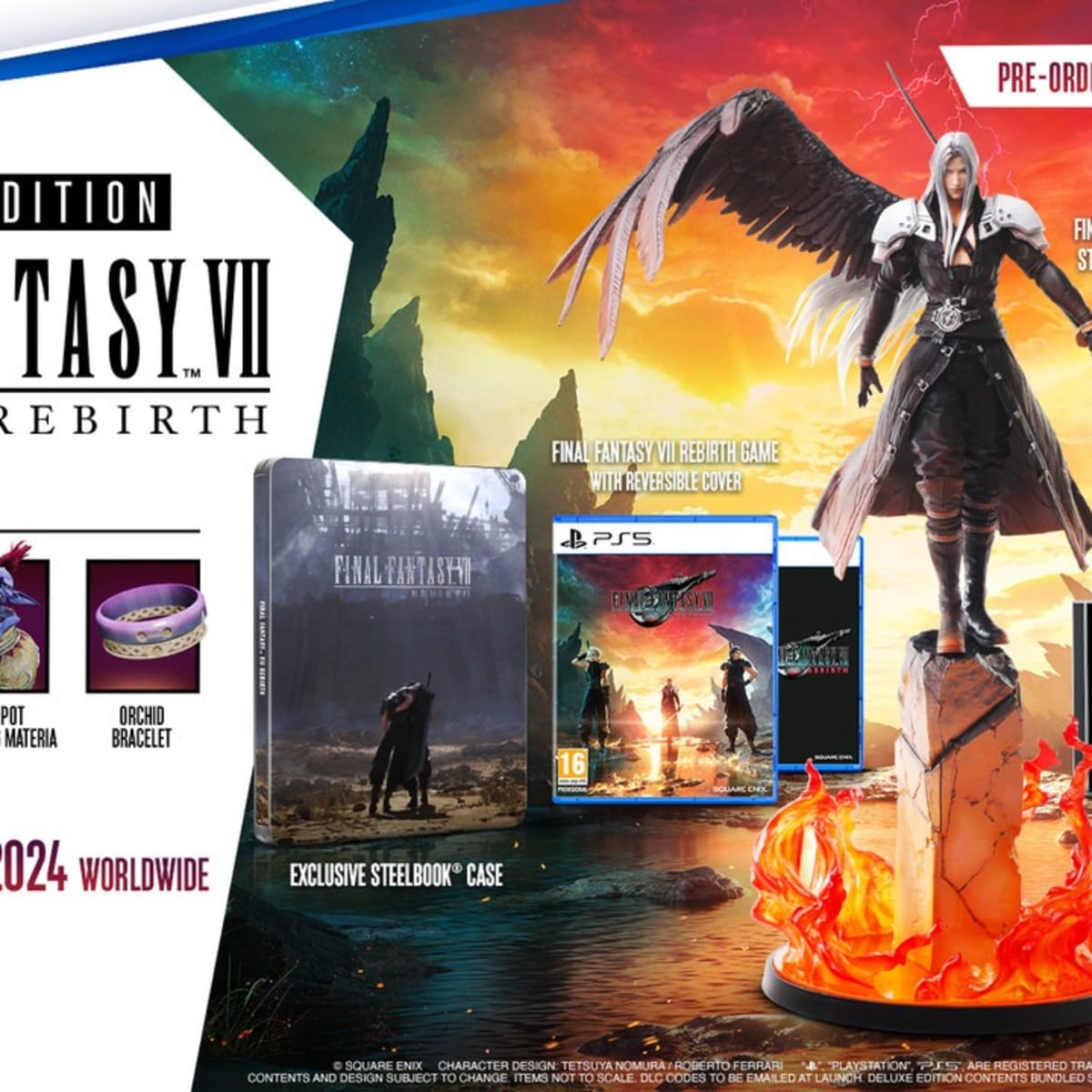 Soundtrack CD only Final Fantasy VII Rebirth Deluxe Edition Pre-order