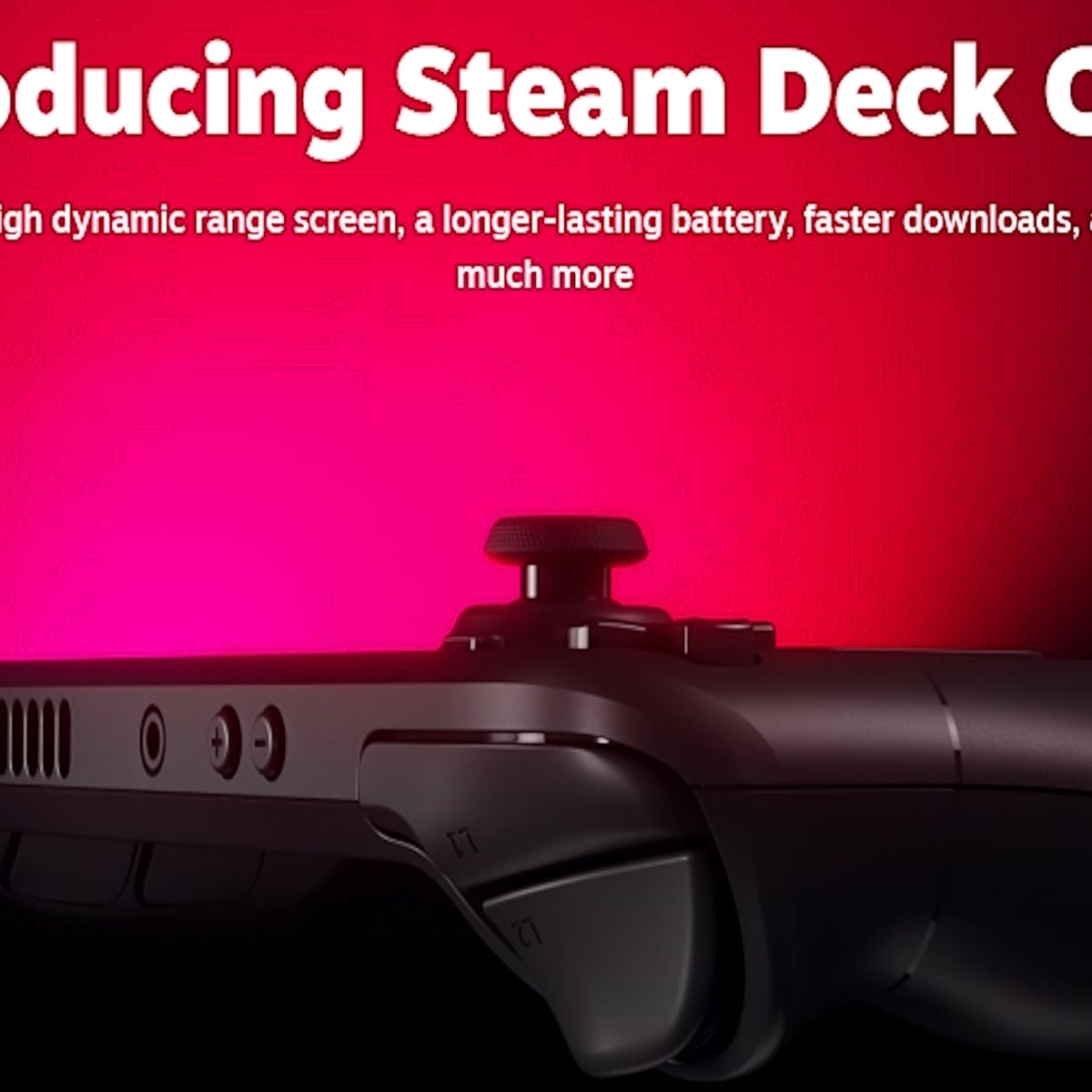 Steam Deck OLED Is a Significant Part of Our Roadmap: Valve