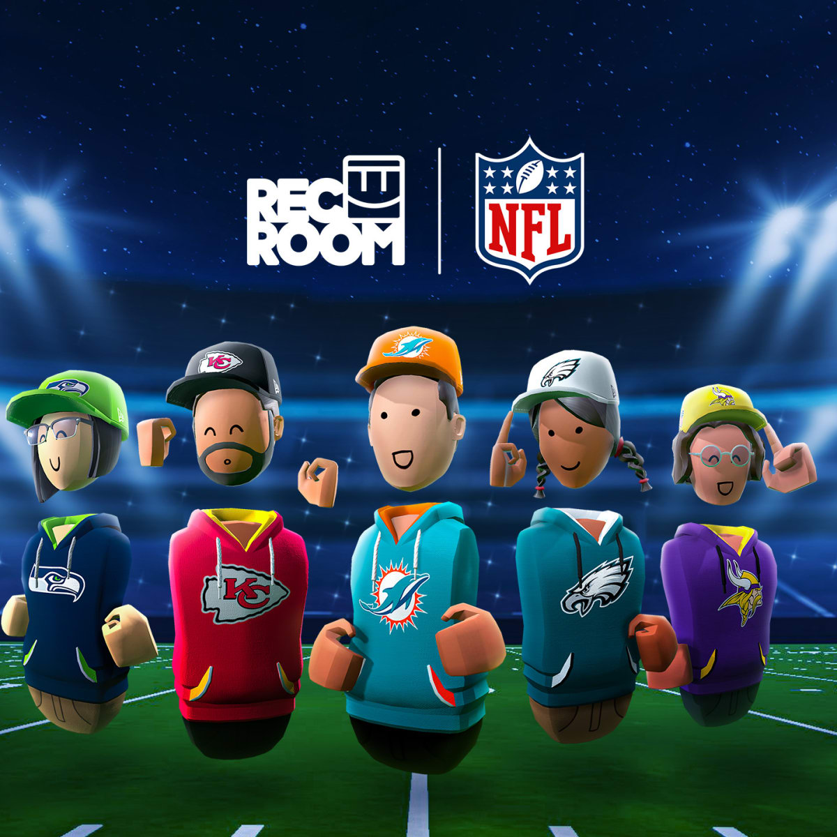 NFL and Rec Room partner up for virtual fan experience
