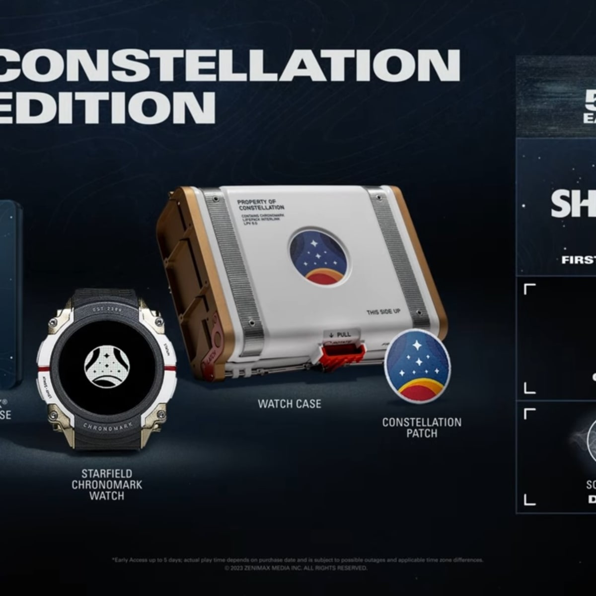 Starfield collector's edition contains digital watch and story DLC