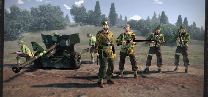 Company of Heroes 3 British Forces skins.