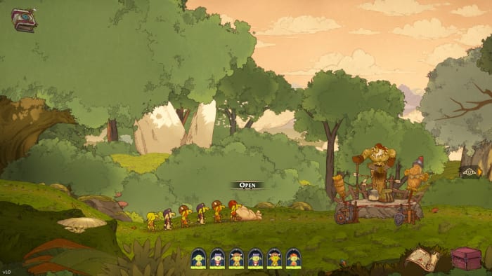 Goblin Stone screenshot showing exploration.