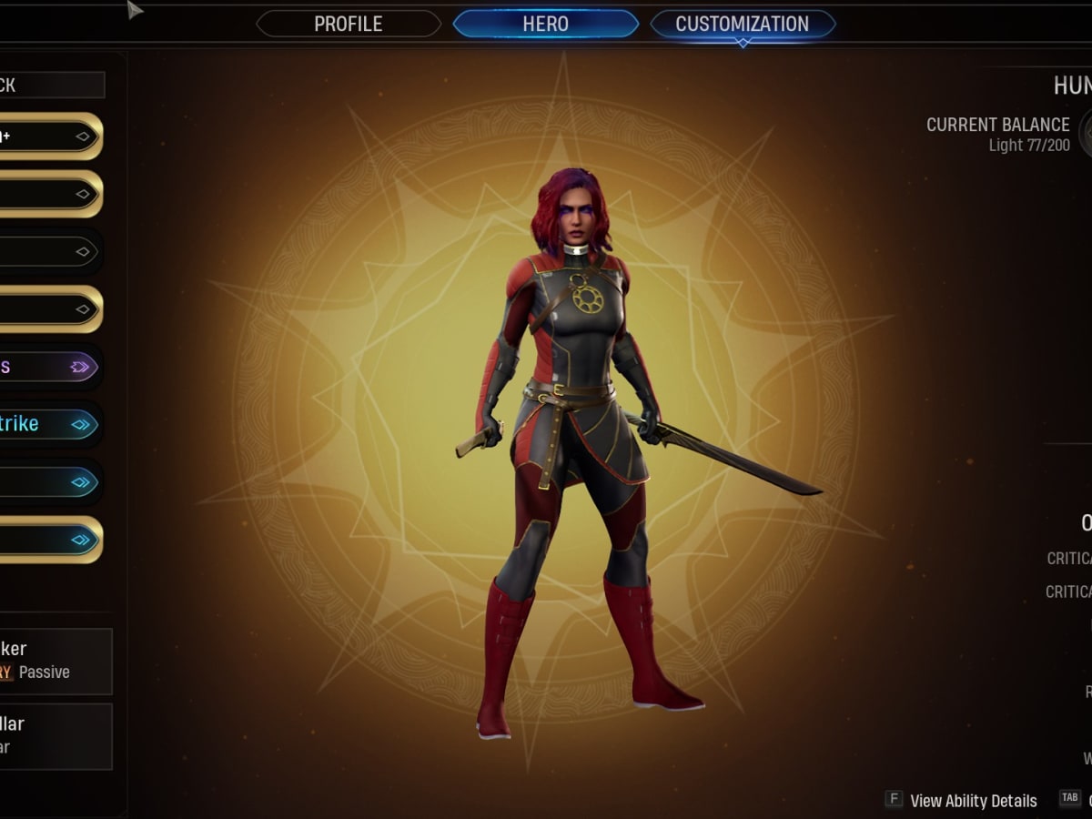 Marvel's Midnight Suns character customisation and creation
