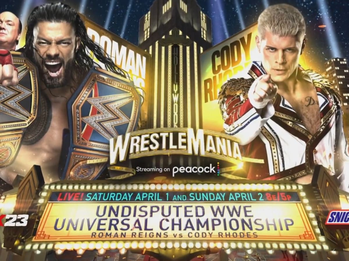 WWE WrestleMania 44 Predicted Card Five Years Early