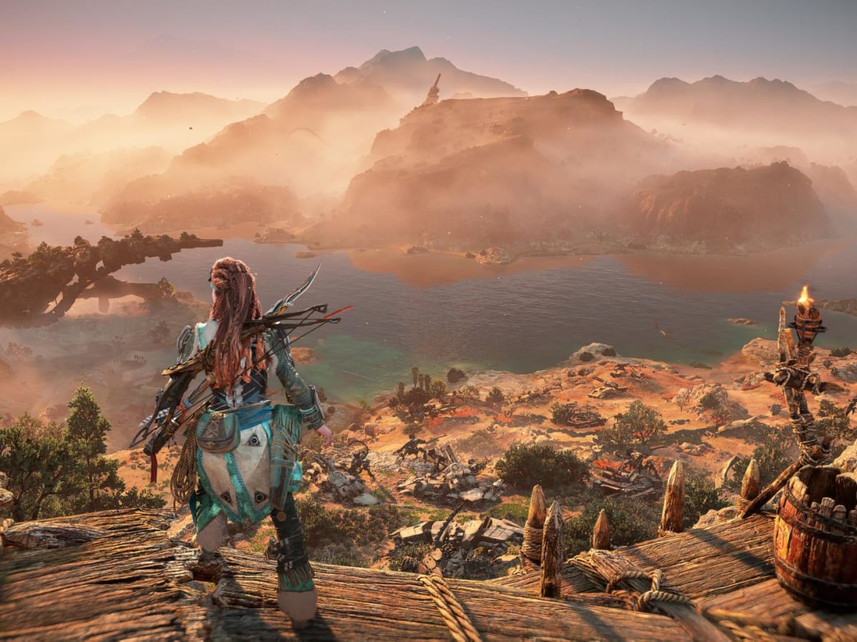  Horizon Forbidden West (PS4) : Video Games