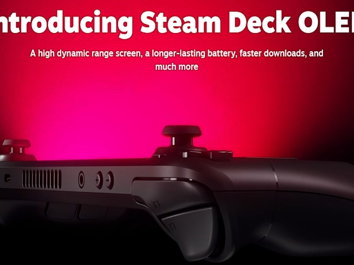 Valve announces new Steam Deck OLED with better battery - Video Games on  Sports Illustrated