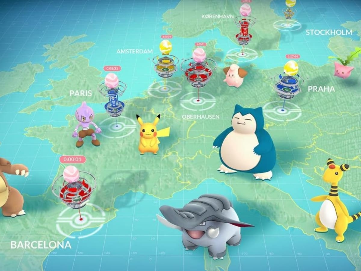 Regional Pokemon GO Coordinate Chart in 2023