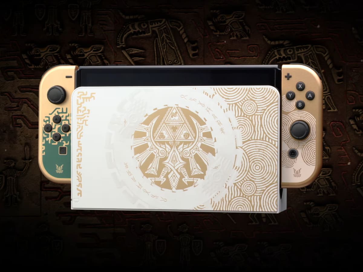  Nintendo Switch – OLED Model - The Legend of Zelda: Tears of  the Kingdom Edition : Video Games