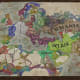 The war map in Crusader Kings 3.