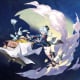 Honkai: Star Rail artwork of Misha on space background.