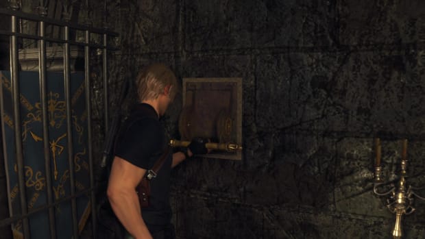 Resident Evil 4 church puzzle solution, blue dial location