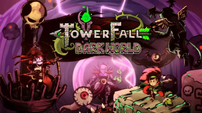 Towerfall Ascension Dark World DLC key art