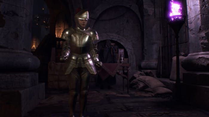 RE4R Ashley suit of armor