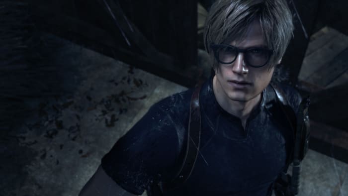 RE4R Leon with glasses