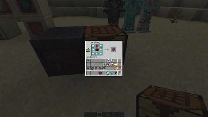 Minecraft duplicating a Smithing Template