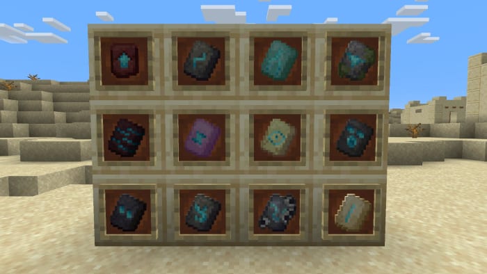 Minecraft Armor Trims: how to find and apply Smithing Templates - Video ...
