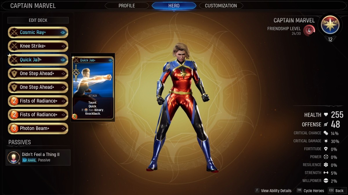 Midnight Suns Captain Marvel Build Guide: How to use Captain Marvel -  Fextralife